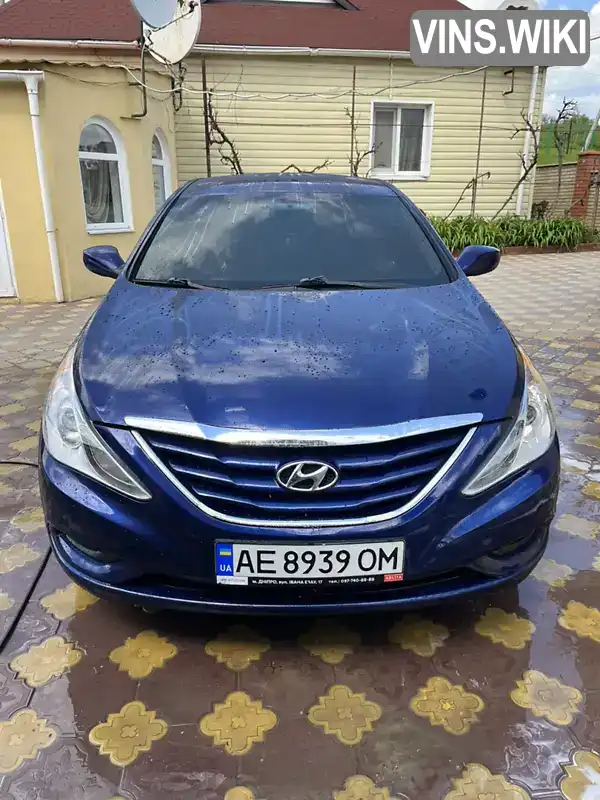 Седан Hyundai Sonata 2010 2.4 л. Автомат обл. Дніпропетровська, Широке - Фото 1/8