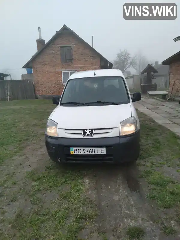 Мінівен Peugeot Partner 2007 1.6 л. Ручна / Механіка обл. Львівська, Радехів - Фото 1/6