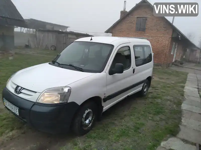 VF3GC9HWC96284057 Peugeot Partner 2007 Минивэн 1.6 л. Фото 2