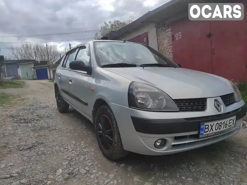 Седан Renault Symbol 2003 1.4 л. Ручна / Механіка обл. Хмельницька, Хмельницький - Фото 1/21