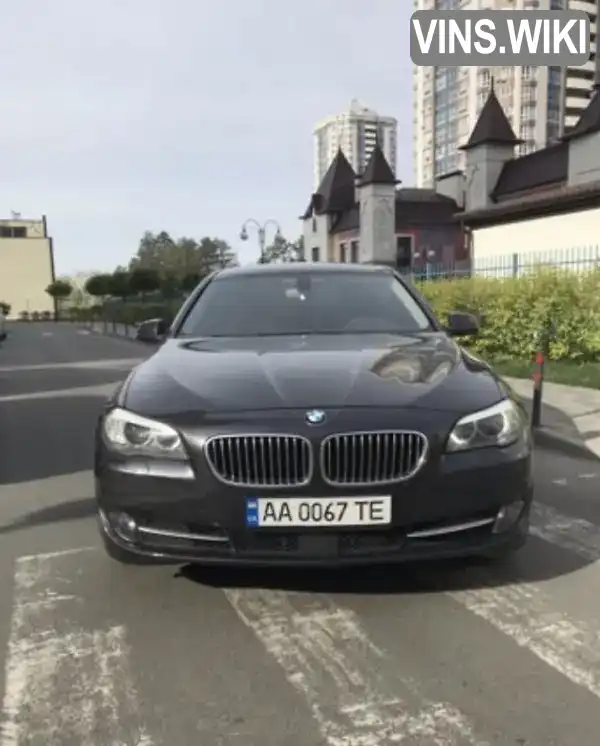 Седан BMW 5 Series 2012 2 л. Автомат обл. Київська, Київ - Фото 1/8