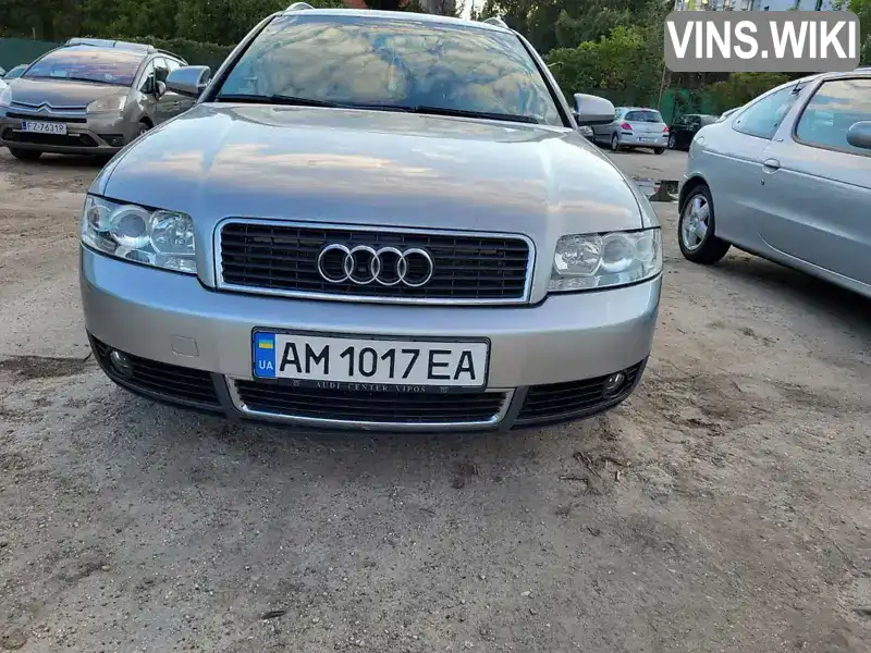 Універсал Audi A4 2004 1.8 л. Варіатор обл. Житомирська, Житомир - Фото 1/19