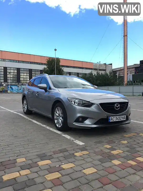 Універсал Mazda 6 2013 2.2 л. Ручна / Механіка обл. Волинська, Луцьк - Фото 1/12