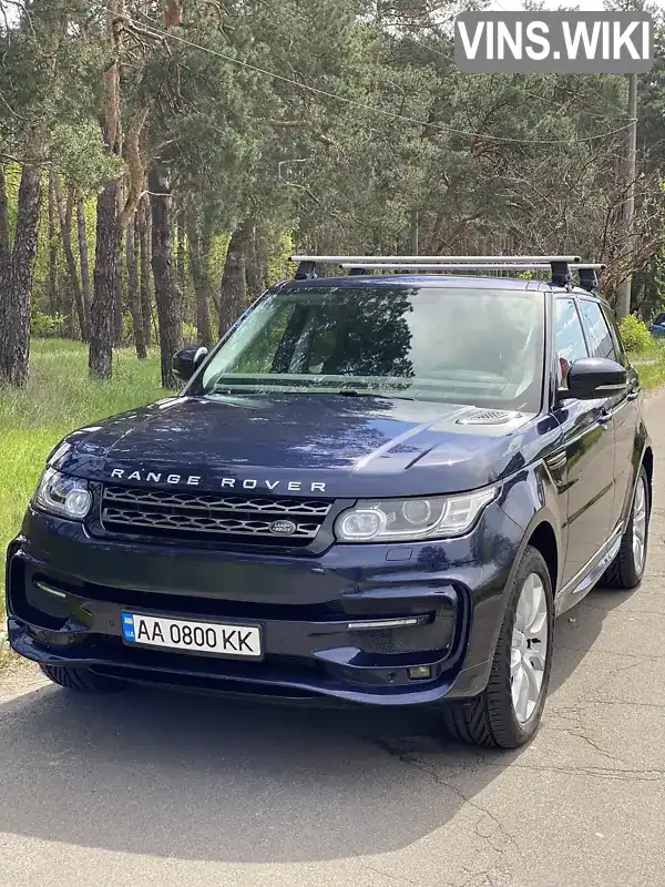 Позашляховик / Кросовер Land Rover Range Rover Sport 2017 3 л. Автомат обл. Київська, Київ - Фото 1/10