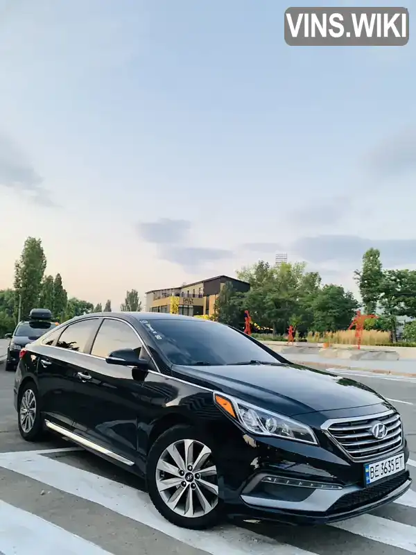 Седан Hyundai Sonata 2014 2.4 л. Автомат обл. Миколаївська, Миколаїв - Фото 1/21