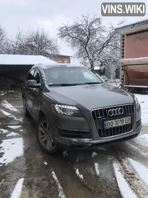 Внедорожник / Кроссовер Audi Q7 2013 3 л. Типтроник обл. Тернопольская, Борщев - Фото 1/21