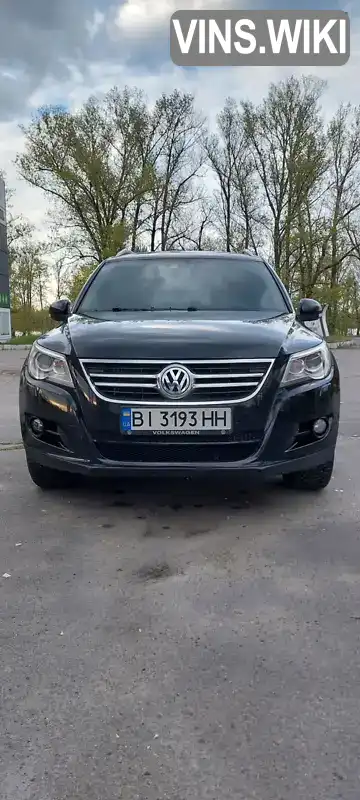 Позашляховик / Кросовер Volkswagen Tiguan 2009 2 л. Ручна / Механіка обл. Полтавська, Кременчук - Фото 1/20