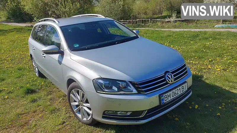 Універсал Volkswagen Passat 2012 2 л. Автомат обл. Сумська, Путивль - Фото 1/3