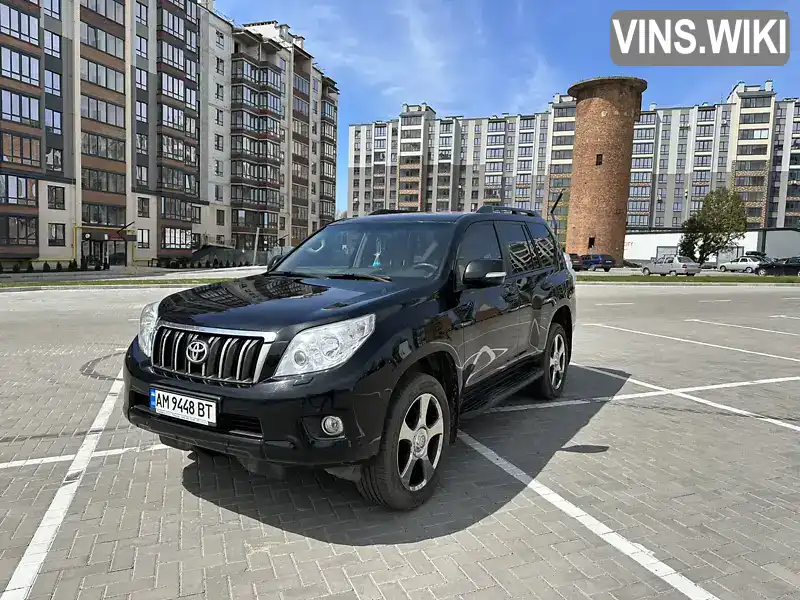 Внедорожник / Кроссовер Toyota Land Cruiser Prado 2012 3 л. Автомат обл. Житомирская, Житомир - Фото 1/19