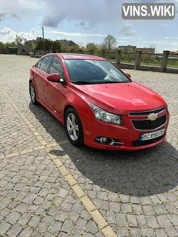 Седан Chevrolet Cruze 2014 1.4 л. Автомат обл. Закарпатська, Мукачево - Фото 1/21