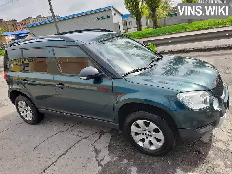 Позашляховик / Кросовер Skoda Yeti 2010 2 л. Ручна / Механіка обл. Полтавська, Полтава - Фото 1/8