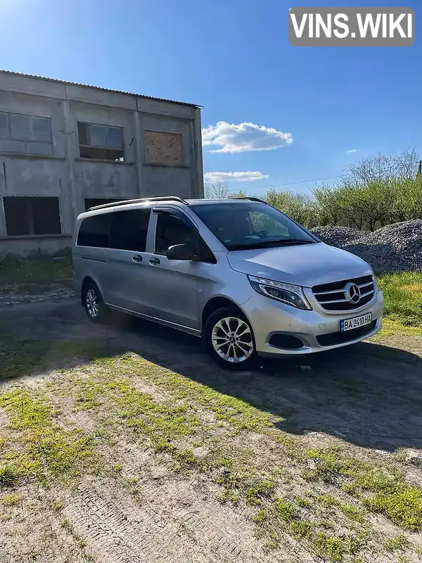 Минивэн Mercedes-Benz Vito 2019 2.2 л. Ручная / Механика обл. Кировоградская, Кропивницкий (Кировоград) - Фото 1/21