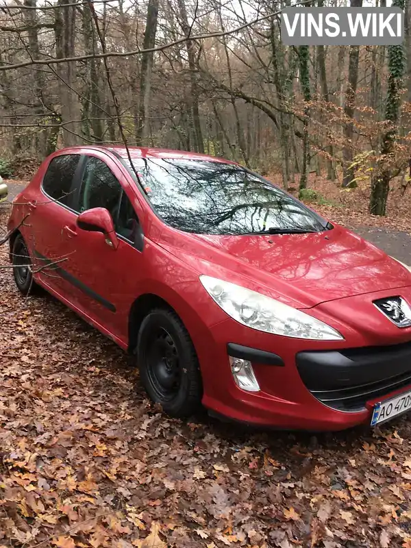 Хетчбек Peugeot 308 2008 1.4 л. обл. Закарпатська, Ужгород - Фото 1/9