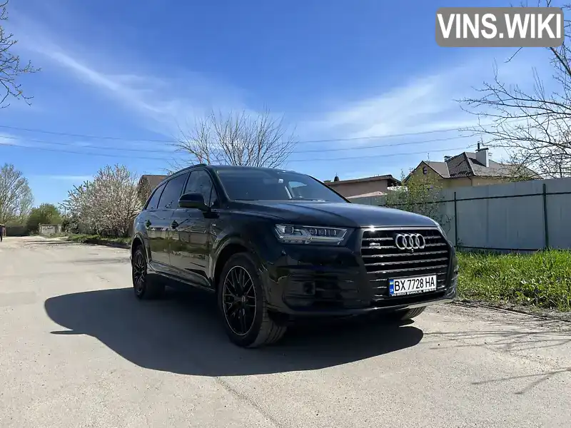 Позашляховик / Кросовер Audi Q7 2018 3 л. Автомат обл. Хмельницька, Хмельницький - Фото 1/21