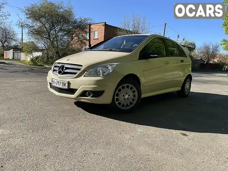 Хетчбек Mercedes-Benz B-Class 2010 2 л. Автомат обл. Кіровоградська, Гайворон - Фото 1/20