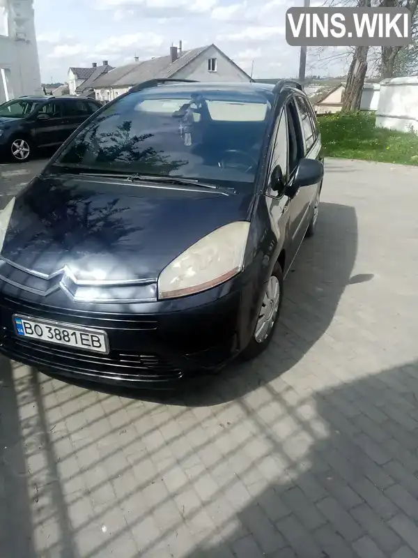 Мікровен Citroen C4 Picasso 2008 1.6 л. Ручна / Механіка обл. Тернопільська, Тернопіль - Фото 1/19