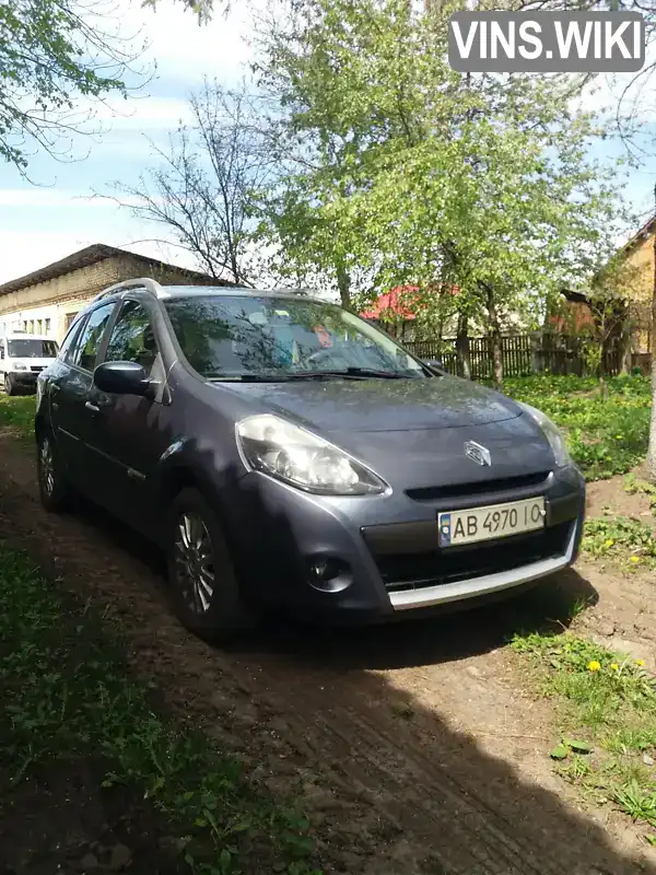 Універсал Renault Clio 2010 1.1 л. Ручна / Механіка обл. Вінницька, Хмільник - Фото 1/19