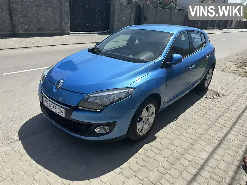 Хетчбек Renault Megane 2013 1.5 л. Автомат обл. Вінницька, Вінниця - Фото 1/21