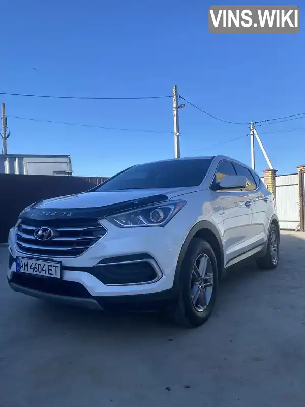 Позашляховик / Кросовер Hyundai Santa FE 2018 2.4 л. Автомат обл. Житомирська, Бердичів - Фото 1/21