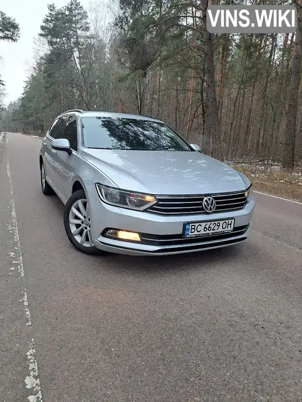 Универсал Volkswagen Passat 2015 2 л. Автомат обл. Сумская, Ямполь - Фото 1/14