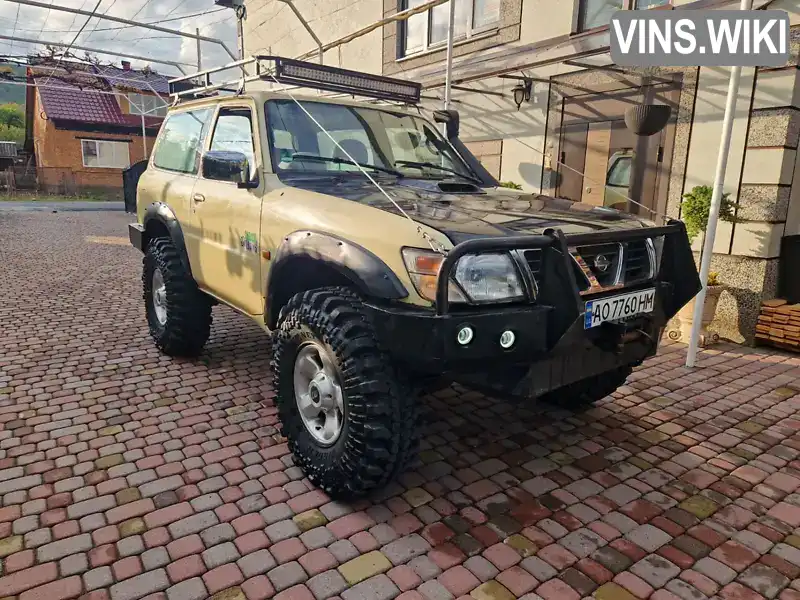 Позашляховик / Кросовер Nissan Patrol 2002 3 л. Ручна / Механіка обл. Закарпатська, Тячів - Фото 1/21