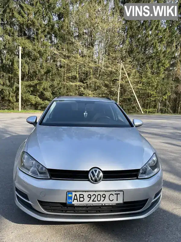 WVWZZZAUZFP527486 Volkswagen Golf 2014 Універсал 1.6 л. Фото 2