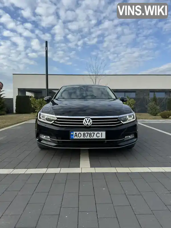 Седан Volkswagen Passat 2017 2 л. Автомат обл. Закарпатская, Мукачево - Фото 1/13