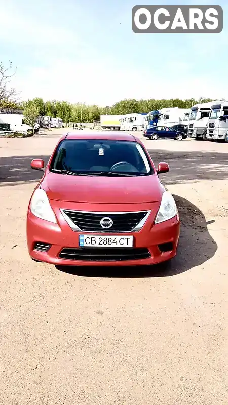 Седан Nissan Versa 2012 1.6 л. Автомат обл. Чернігівська, Чернігів - Фото 1/10