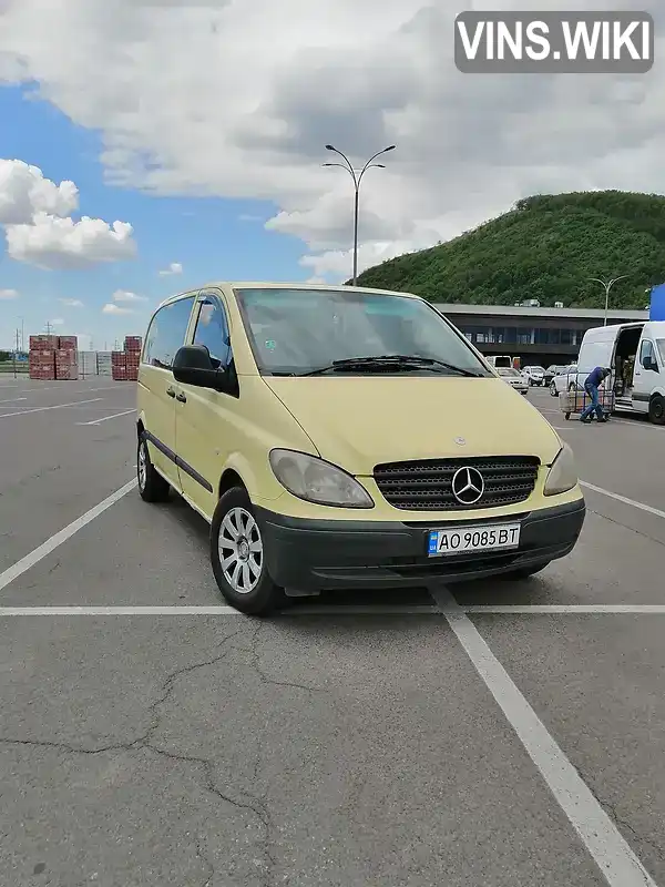 Минивэн Mercedes-Benz Vito 2004 2.2 л. Ручная / Механика обл. Закарпатская, Мукачево - Фото 1/16