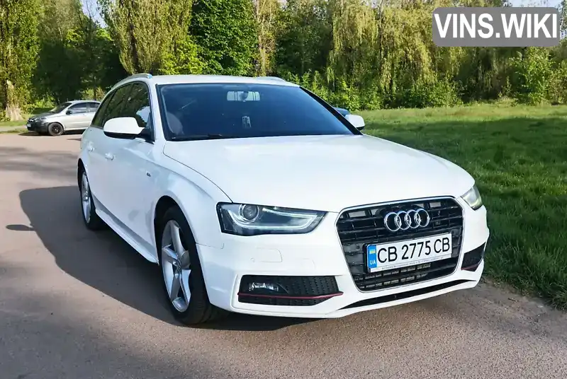 Універсал Audi A4 2014 2 л. Автомат обл. Чернігівська, Ніжин - Фото 1/21