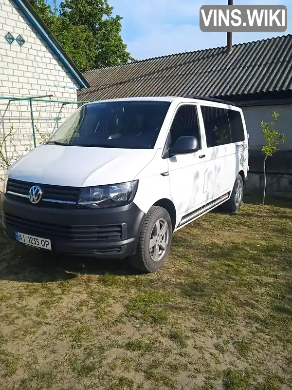 Минивэн Volkswagen Transporter 2017 2 л. Ручная / Механика обл. Киевская, Бровары - Фото 1/9