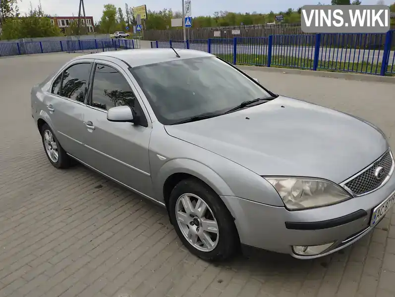 Лифтбек Ford Mondeo 2003 2 л. Ручная / Механика обл. Волынская, Ковель - Фото 1/21