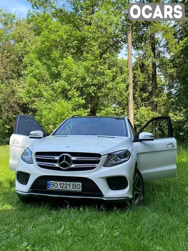 Позашляховик / Кросовер Mercedes-Benz GLE-Class 2016 3.5 л. Автомат обл. Тернопільська, Тернопіль - Фото 1/21