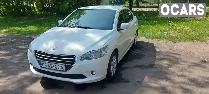 Седан Peugeot 301 2013 1.2 л. Ручная / Механика обл. Черкасская, Черкассы - Фото 1/13