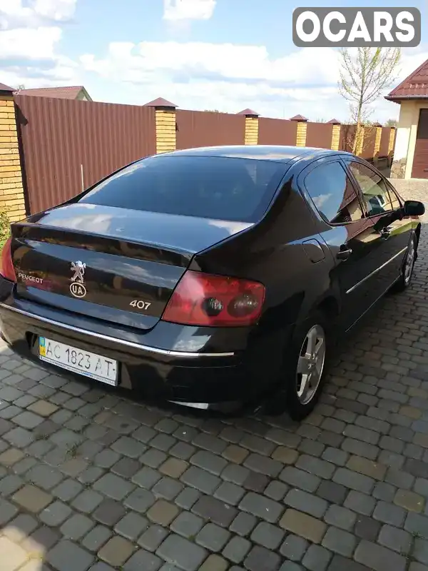 Седан Peugeot 407 2008 2 л. Ручна / Механіка обл. Волинська, Луцьк - Фото 1/21