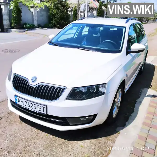 Универсал Skoda Octavia 2015 2 л. Ручная / Механика обл. Житомирская, Коростень - Фото 1/21