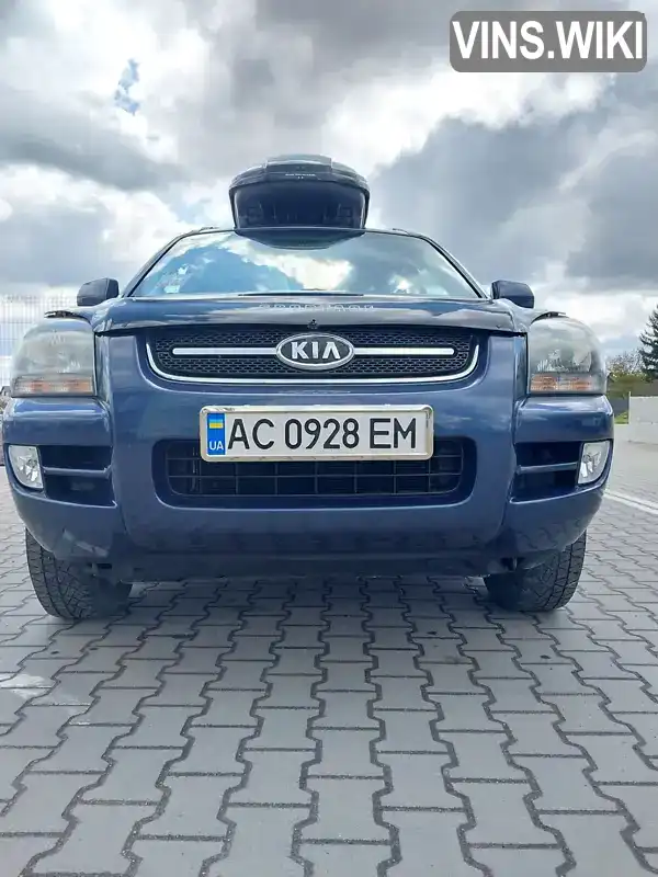 Внедорожник / Кроссовер Kia Sportage 2007 2 л. Ручная / Механика обл. Волынская, Нововолынск - Фото 1/21