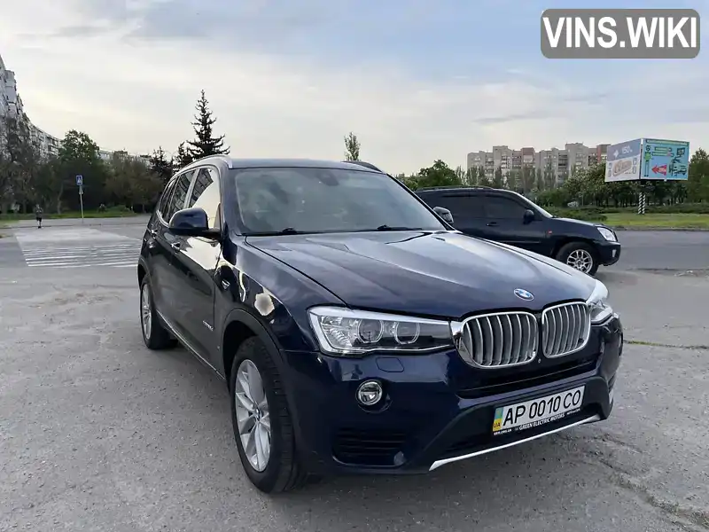 Позашляховик / Кросовер BMW X3 2015 2 л. Автомат обл. Запорізька, Запоріжжя - Фото 1/21