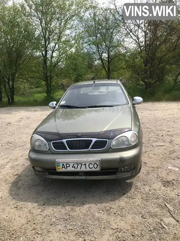 Седан Daewoo Sens 2003 1.3 л. Ручная / Механика обл. Запорожская, Запорожье - Фото 1/12