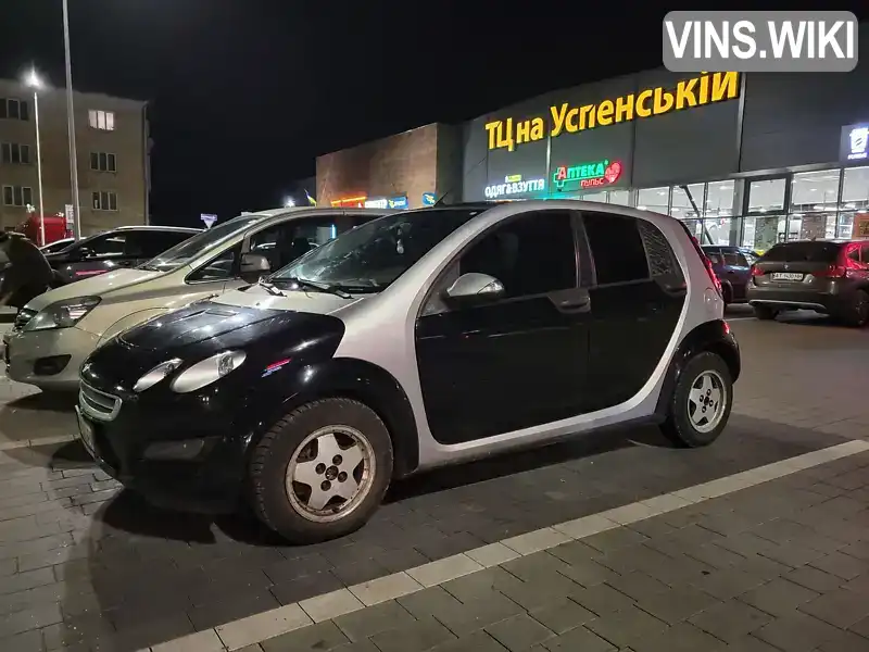 Хэтчбек Smart Forfour 2004 1.5 л. Ручная / Механика обл. Львовская, Стрый - Фото 1/12