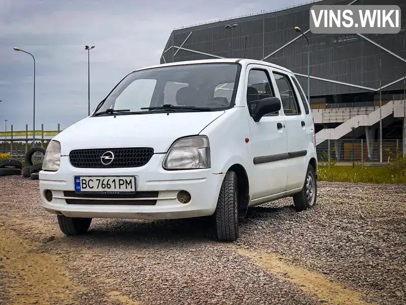 Мікровен Opel Agila 2001 1 л. Ручна / Механіка обл. Львівська, Львів - Фото 1/21