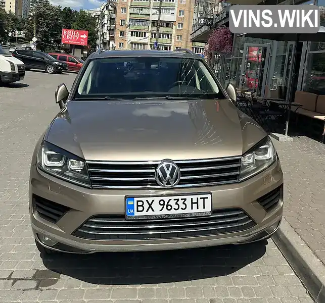 Внедорожник / Кроссовер Volkswagen Touareg 2015 3 л. Автомат обл. Хмельницкая, Хмельницкий - Фото 1/21