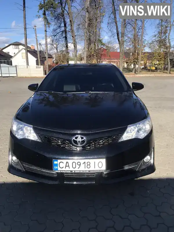 Седан Toyota Camry 2014 2.5 л. Автомат обл. Черкасская, Жашков - Фото 1/21