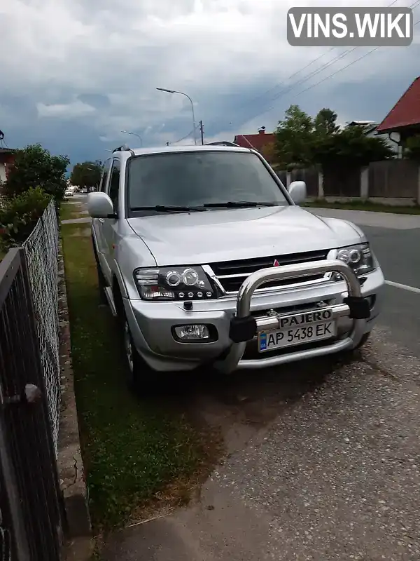 Позашляховик / Кросовер Mitsubishi Pajero 2000 3.2 л. Ручна / Механіка обл. Закарпатська, Ужгород - Фото 1/21