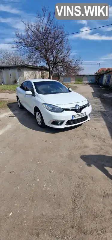 Седан Renault Fluence 2015 1.5 л. Ручна / Механіка обл. Дніпропетровська, Кривий Ріг - Фото 1/13