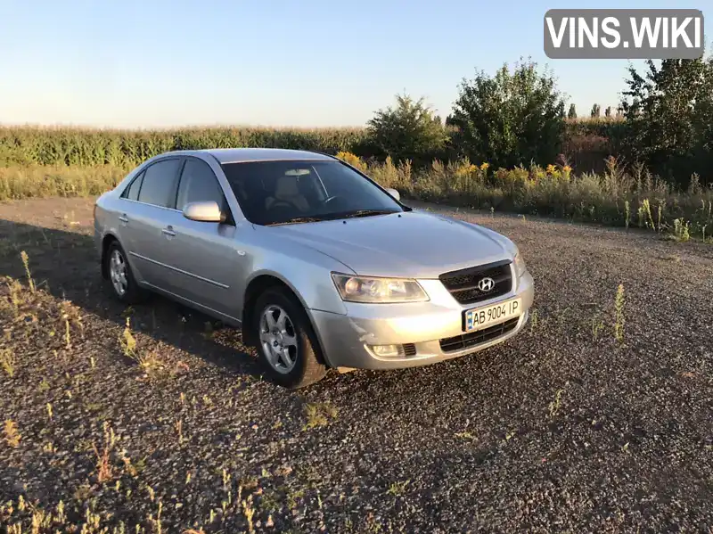 Седан Hyundai Sonata 2007 2 л. Ручная / Механика обл. Винницкая, Хмельник - Фото 1/21