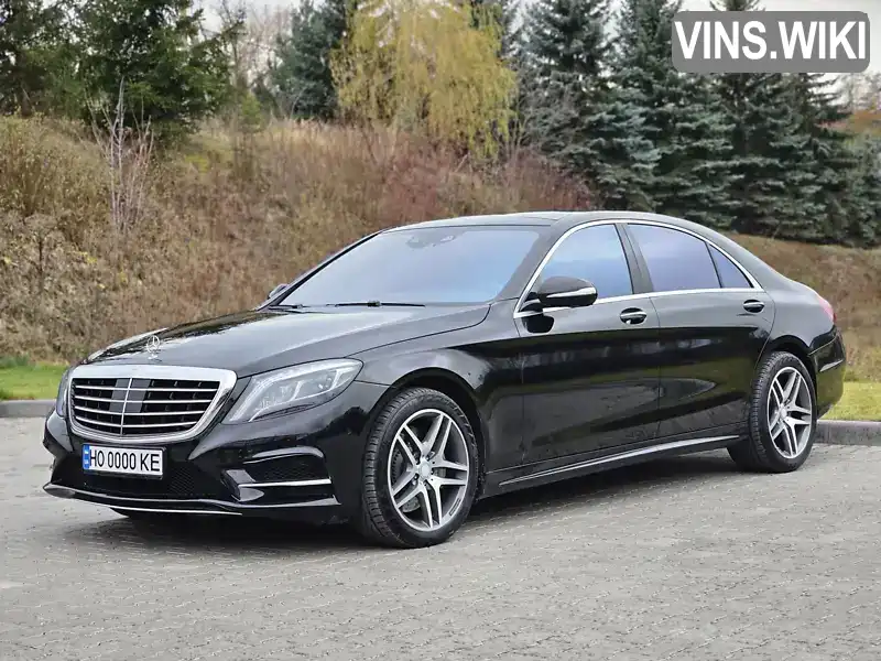 Седан Mercedes-Benz S-Class 2016 3 л. Автомат обл. Тернопільська, Тернопіль - Фото 1/21