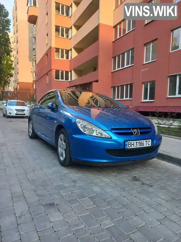 Кабриолет Peugeot 307 2004 2 л. Ручная / Механика обл. Одесская, Одесса - Фото 1/13