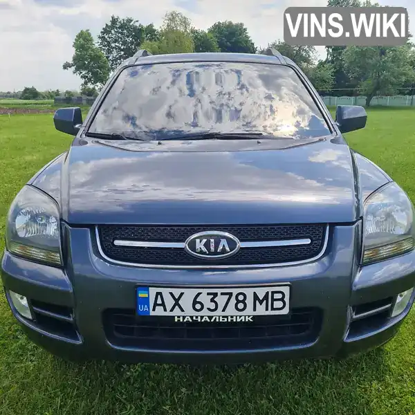 Позашляховик / Кросовер Kia Sportage 2007 2 л. Ручна / Механіка обл. Харківська, Валки - Фото 1/21