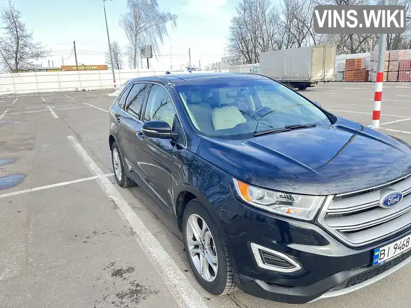 2FMPK4K98HBB98019 Ford Edge 2017 Позашляховик / Кросовер 2 л. Фото 2